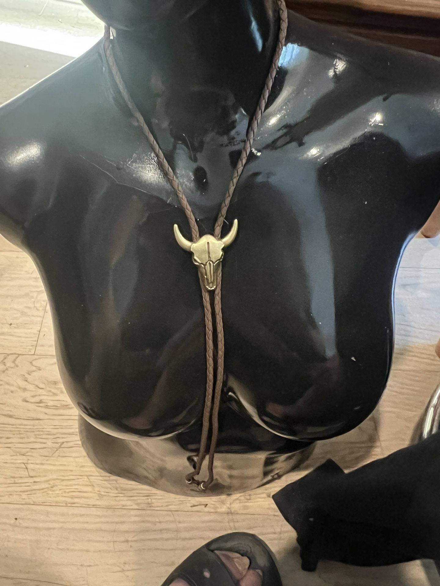 Bolos…bronze and Cowhide …new