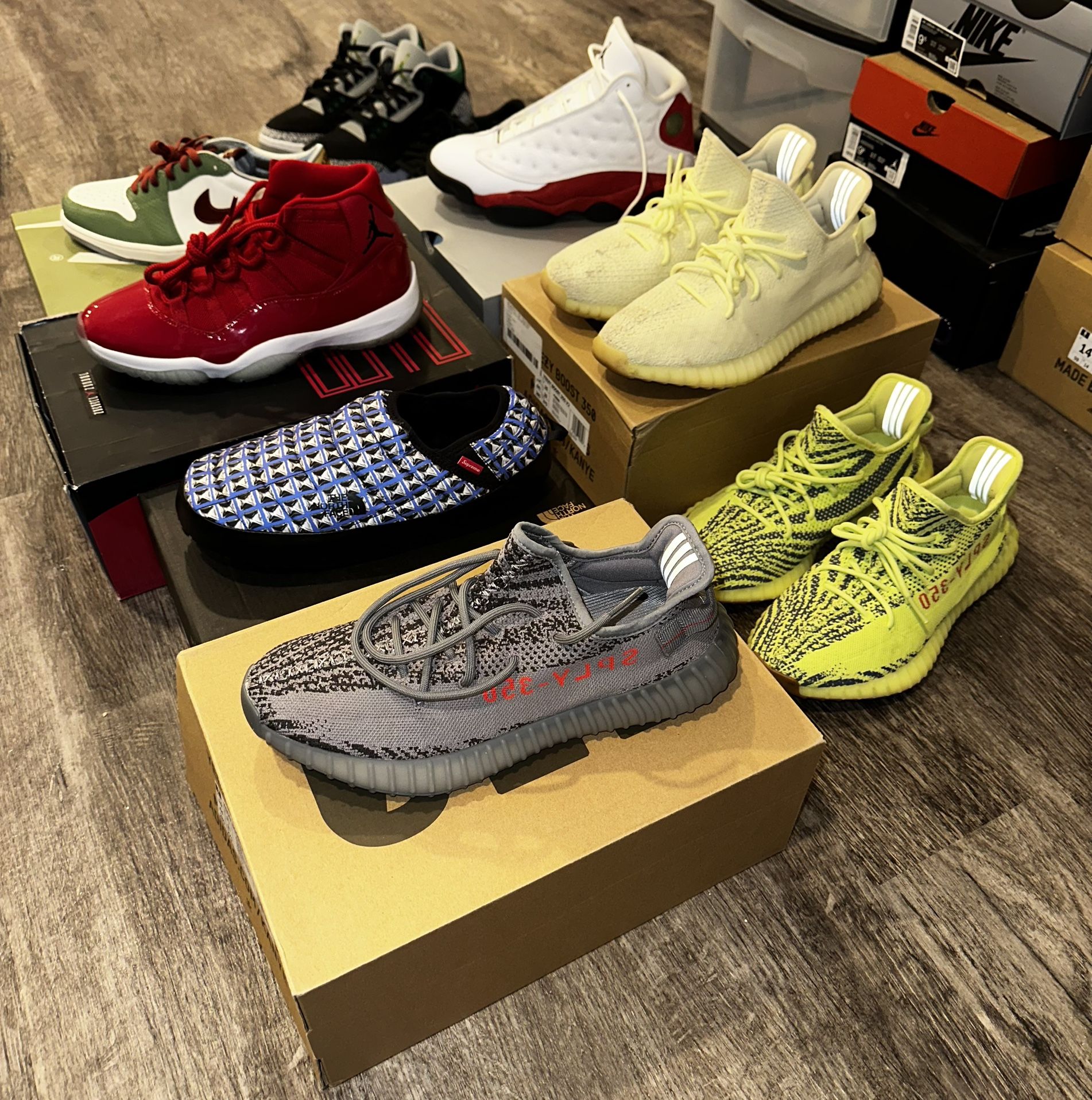 Yeezys - Jordan’s - Supreme