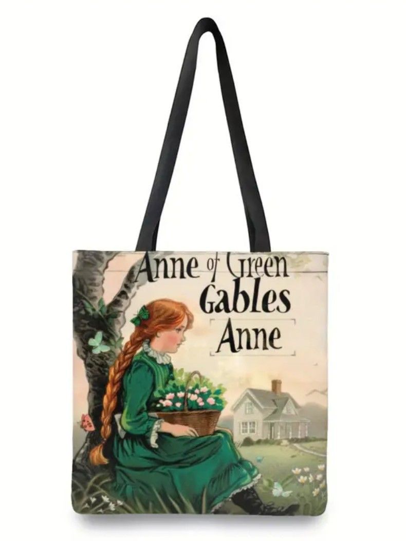 Retro Style Anne Of Green Gables Tote Bag