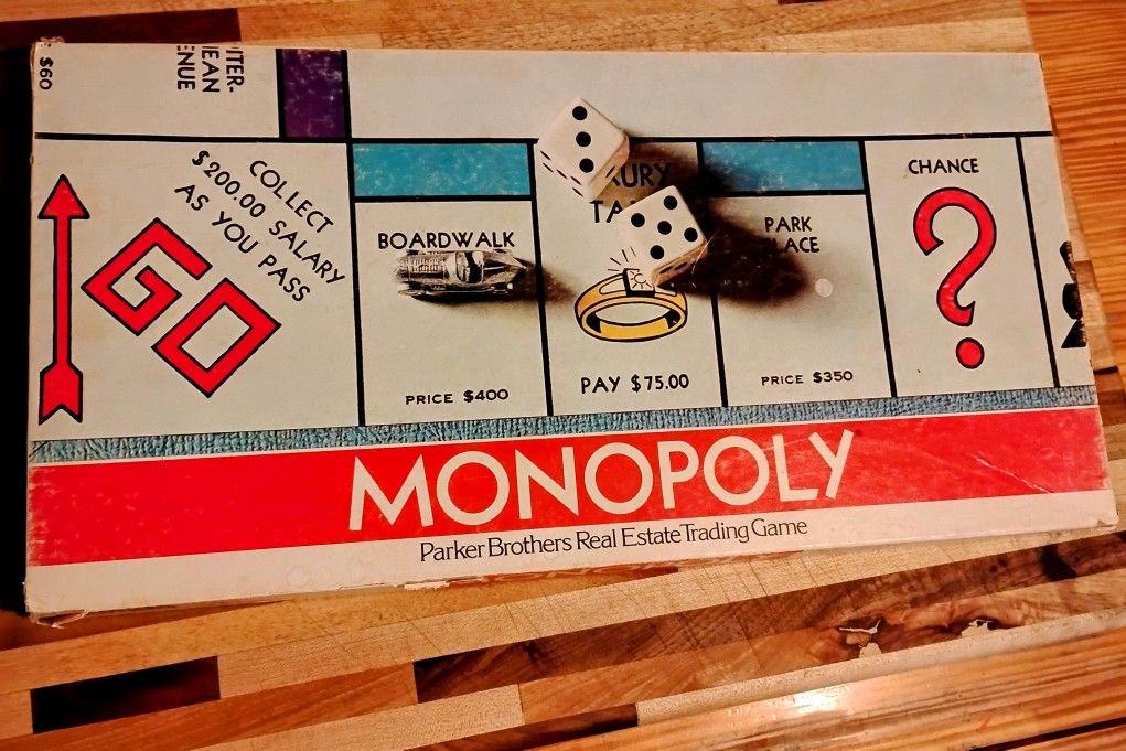 Vintage Monopoly Game