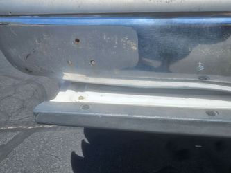 Toyota Tundra rear bumper