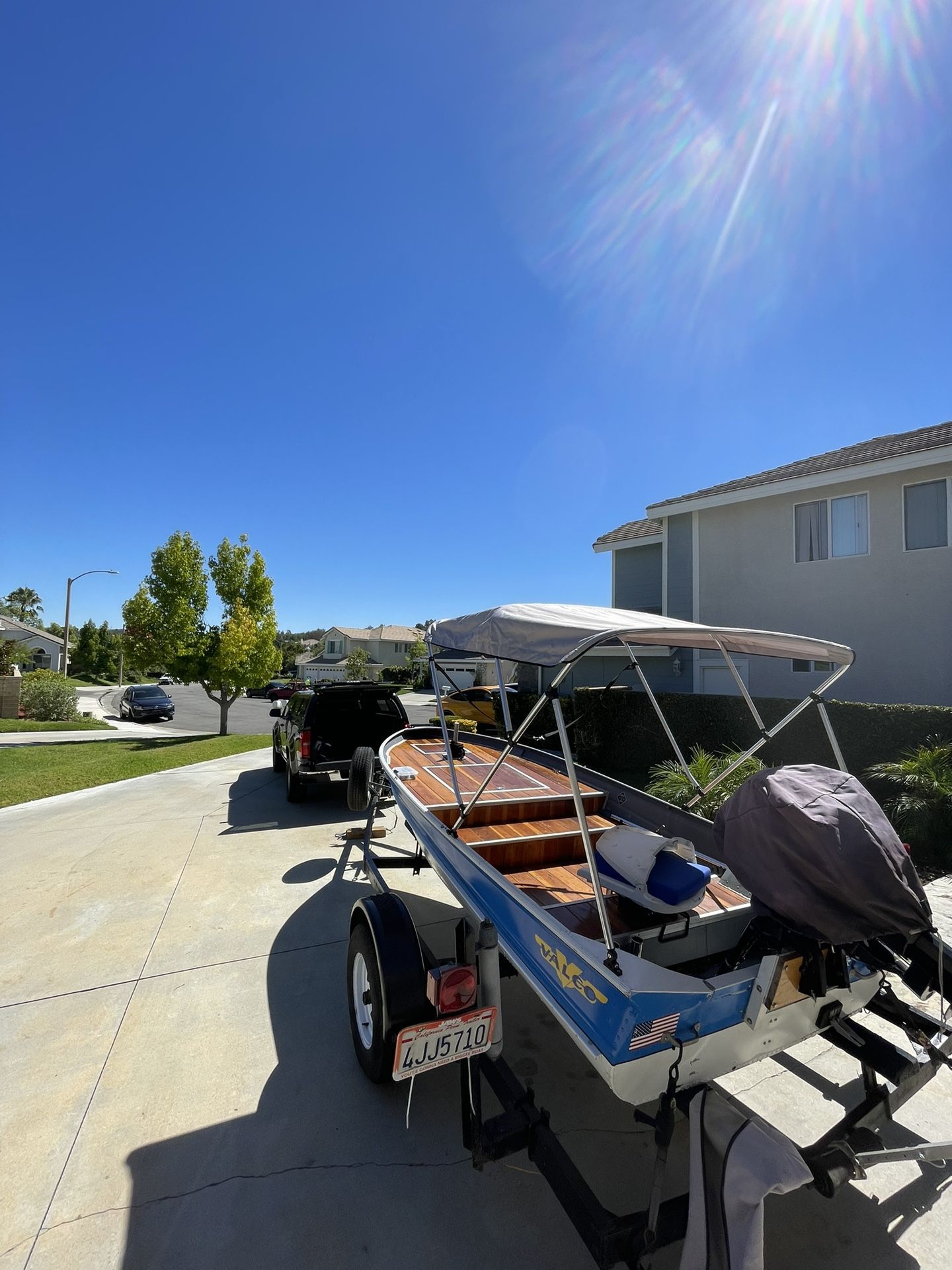 Aluminum bass Fishing boat