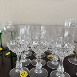 Vintage Wine Glasses (Set Of 12)