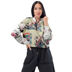 Woman's Cropped Windbreaker