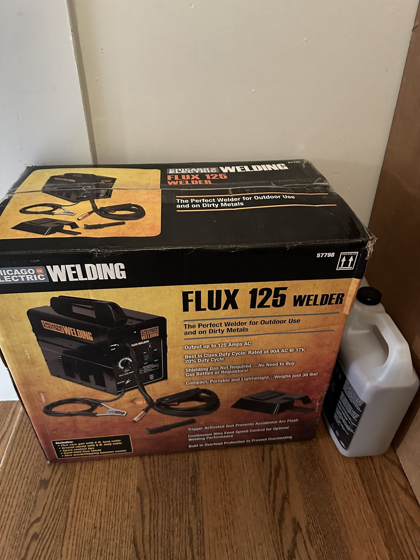 New In Box Chicago Electric Welding Flux 125 Welder