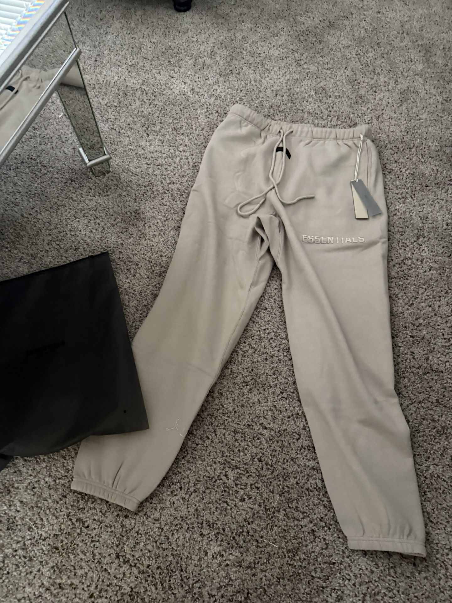 Beige Essentials Sweats
