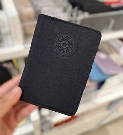Kipling Black Passport Holderp