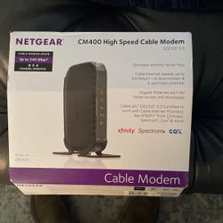 Netgear CM 400 High Speed Cable Modem