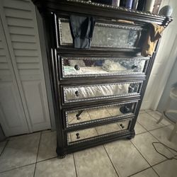 Model Top Furniture With Glass Fair Condition