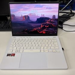 ASUS G14 -WQXGA 120Hz Gaming Laptop – AMD Ryzen 9– 16GB DDR5 Memory – AMD Radeon RX 6700S – 1TB PCIe 4.0 SSD - White