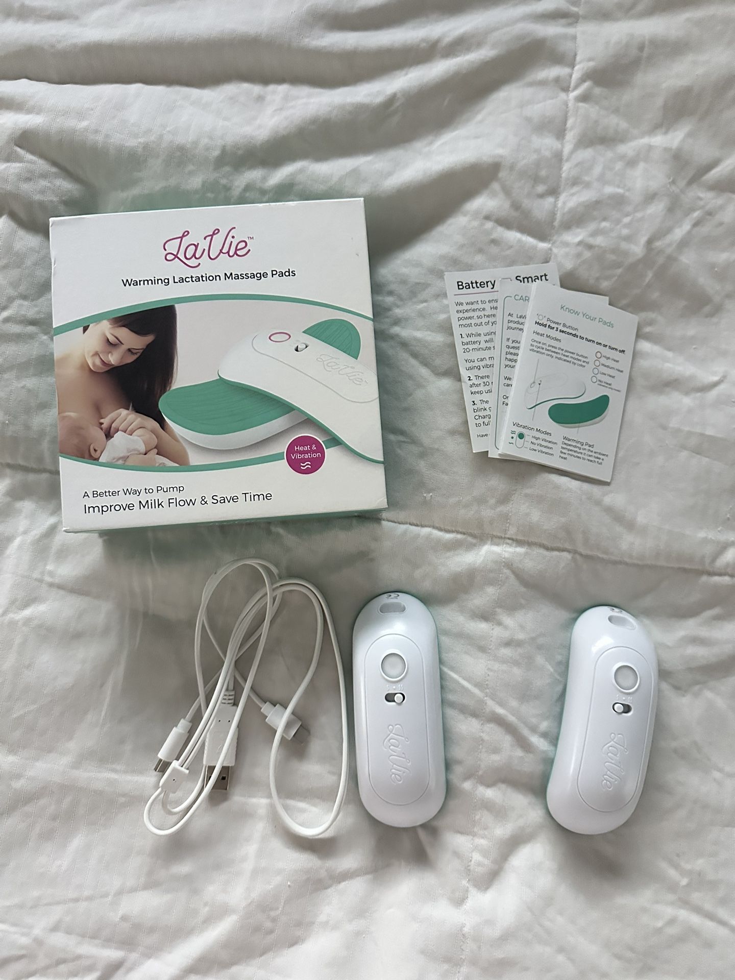 La vie Warming Lactation Massagers For Breastfeeding Support