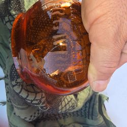 RAILROAD ORANGE GLOBE FOR SALE