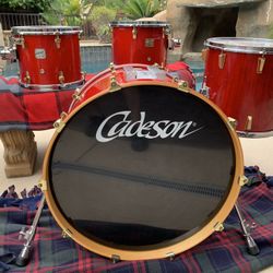 Cadeson Royal Custom Maple Drum Kit/Rodgers Mahogany floor tom