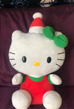 Christmas hello kitty plush