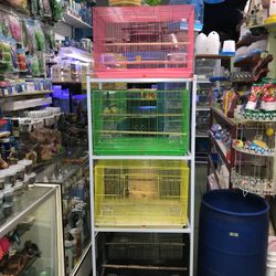 Bird cages and multi cage stand