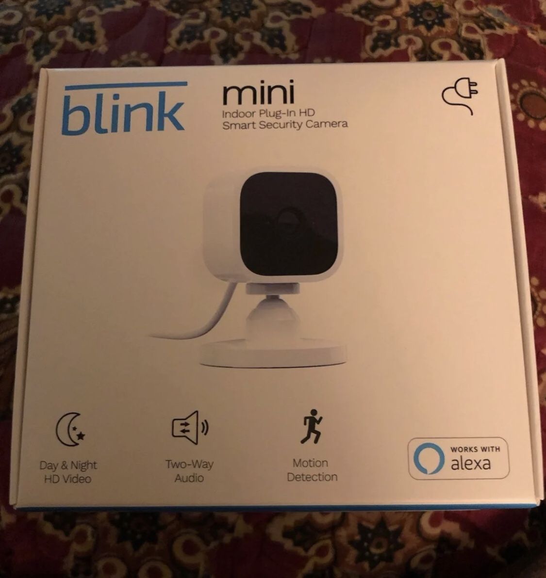 Blink Mini Indoor Plug-In HD Camera