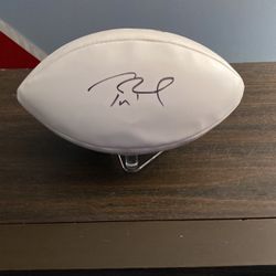Tom Brady Signed Football