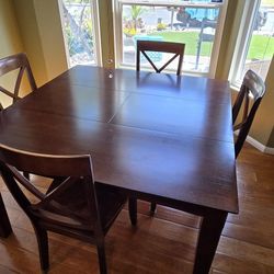 Kitchen Table With Leaf