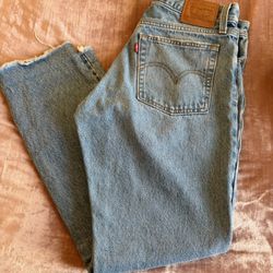 Women’s Levi’s Jeans 28x28: Blue Wedgie and/or Gray 501 S; $30 Each