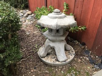 Asian concrete pagoda 