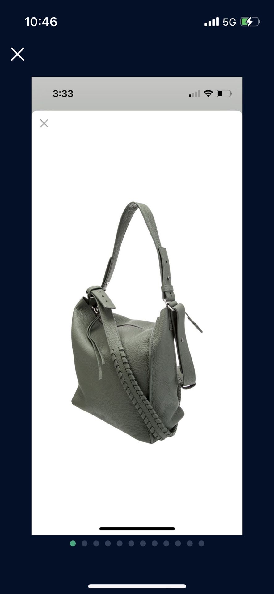 Allsaints Leather Tote Handbag