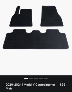 Tesla model Y Carpet Mats