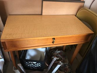 Wooden antique table