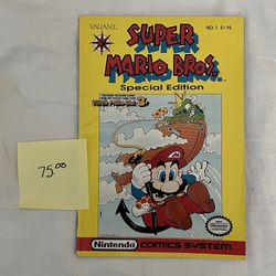 Super Mario Bros Comic Book
