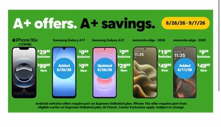 Promo Rundown Effective Til 9/7/26