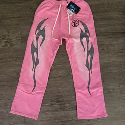 Pink Hellstar Sweatpants 