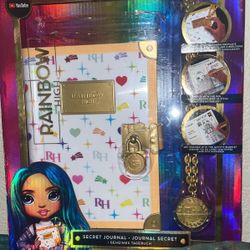 Rainbow High Doll Secret Journal 