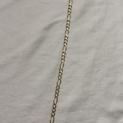 Figaro Necklace 10k Solid Gold