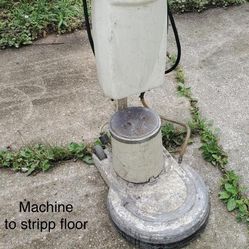 Machine to Strip floor 