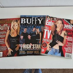 3 Buffy The Vampire Slayer Official Collector Yearbooks 1(contact info removed) Entertainment 