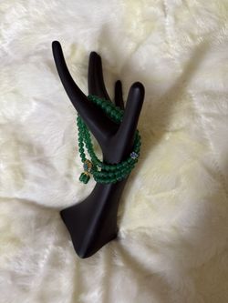 Natural chalcedony bracelet $20