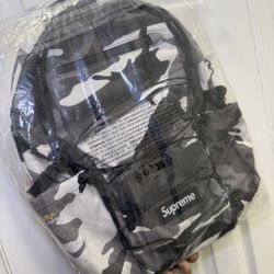 Supreme SS25 Snow Camo Backpack