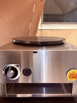 Crepe maker carnival King Liquid propane 16”