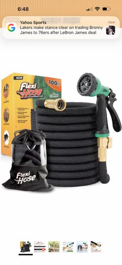Flexi Hose 100ft Expanding Garden Hose