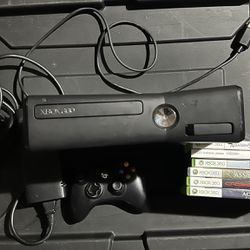 Xbox 360 With 6 Games