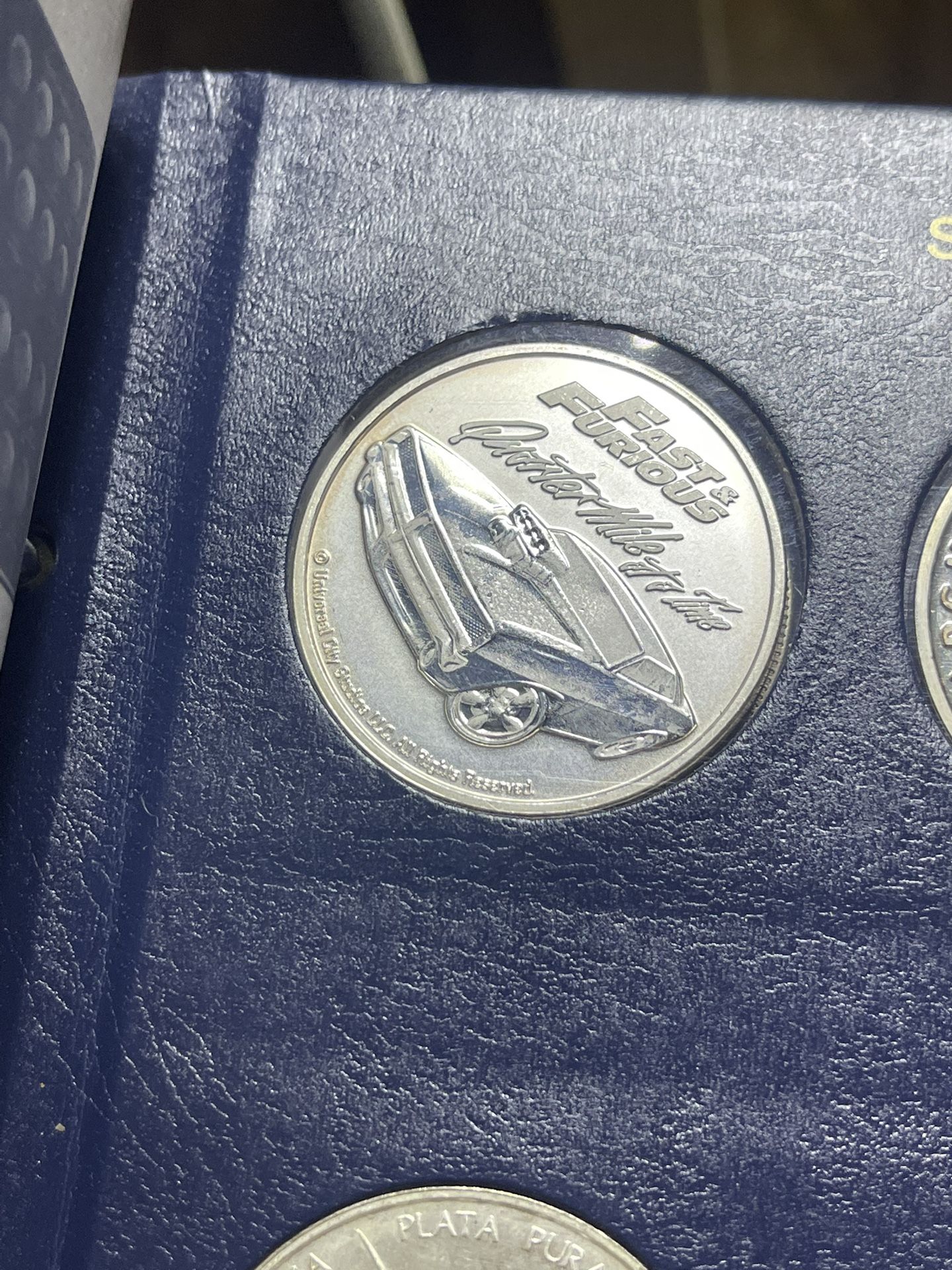 2023 1oz Samoa Fast and Furious .999 Silver Coin