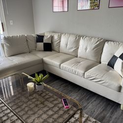 Leather Couch Large 
