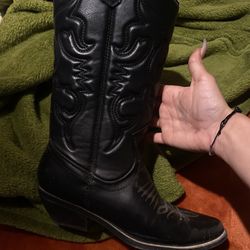 Black Cowgirl Boots