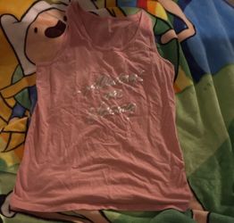 Cute salmon tank top