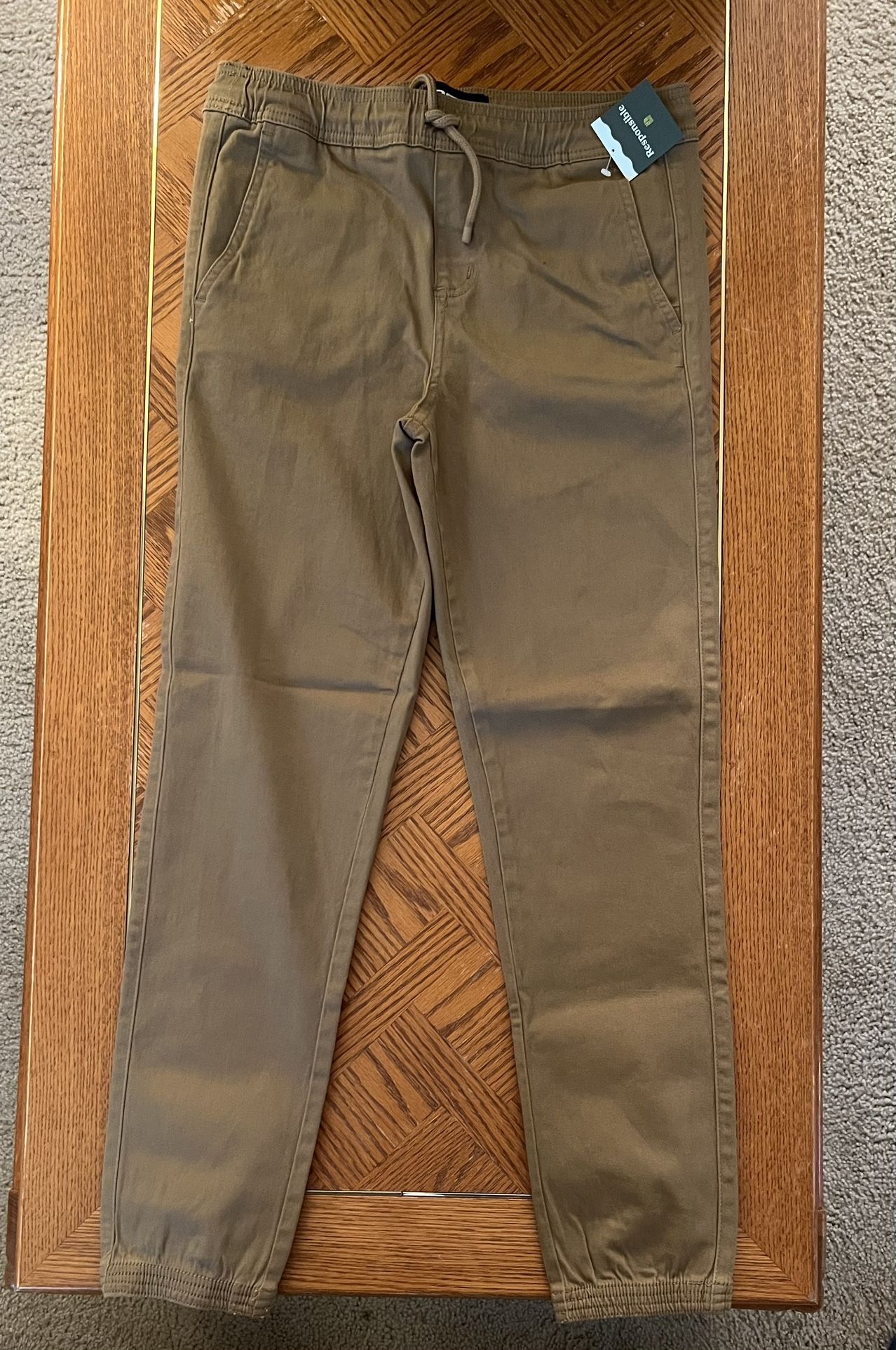 RSQ Boys Twill Jogger Pants