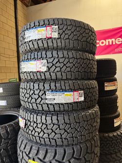 265/75R16 Falken Wildpeak 4 new tires installed and balanced