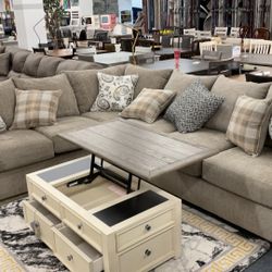 Sectional Comes With All Pillows Sale