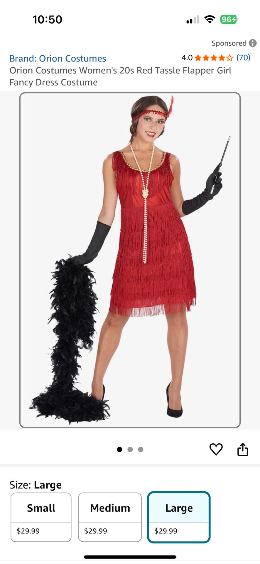 Women’s 20’s Flapper Costume