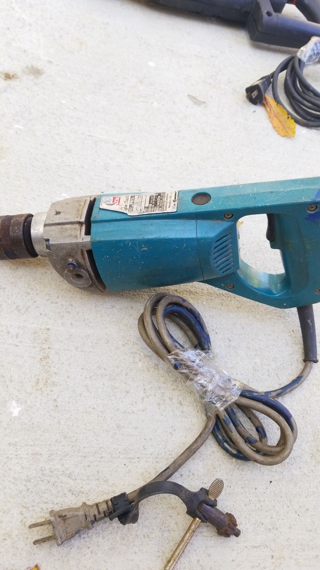 Makita drill and craftman tools