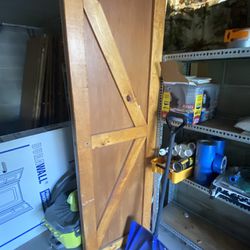 Heavy Solid Oak Door