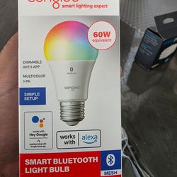 Singled Smart Bluetooth Light Bulb *Brand New*